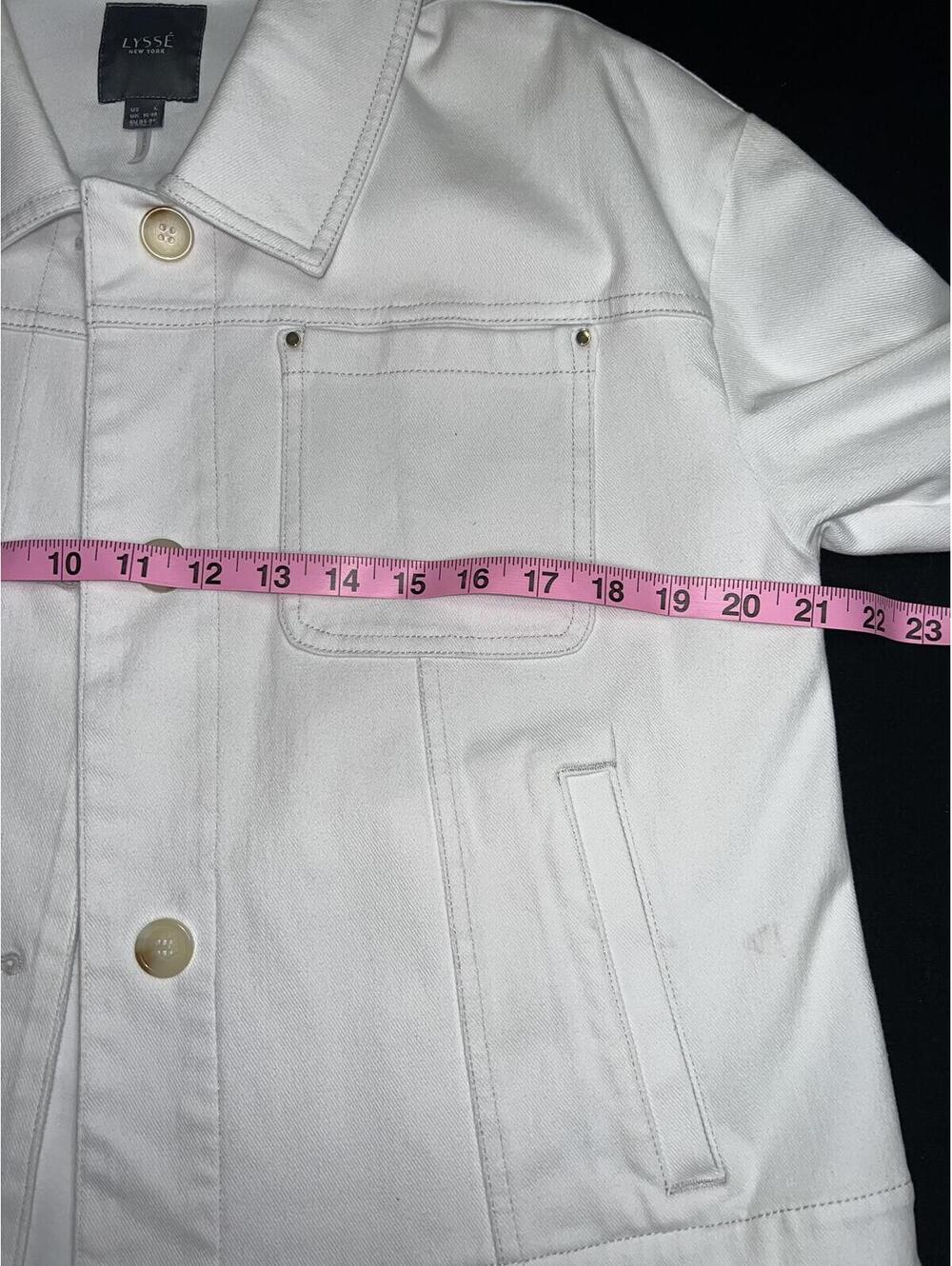 Lysse New York White denim Jacket - Picture 5 of 9